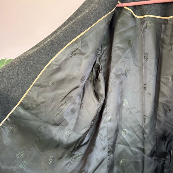 Talbots Luxe Wool Cashmere Flannel Single Button Blazer - Picture 13 of 14